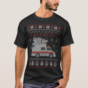 T-shirt Ambulance Vilain Pyjama Costume Emt