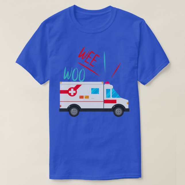 T-shirt Ambulance Wee Woo 2 (Design devant)