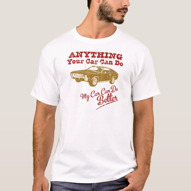 T-SHIRT AMC 1968 AMX (Devant)