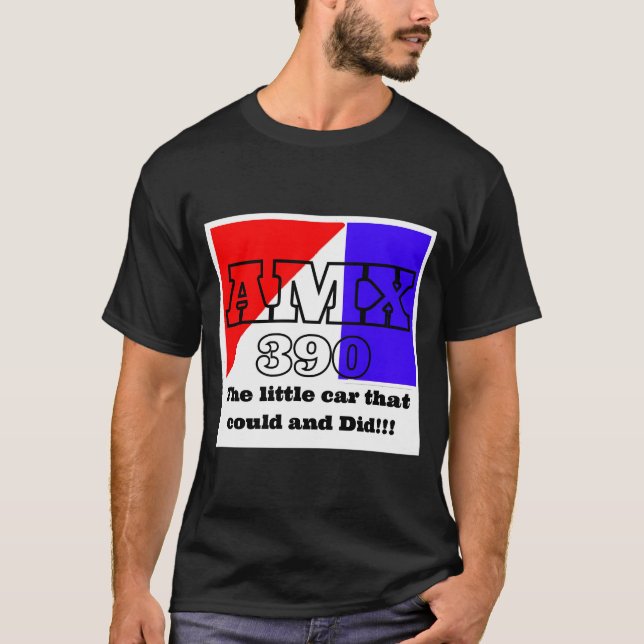 T-shirt Amc Amx Javelin 390 (Devant)