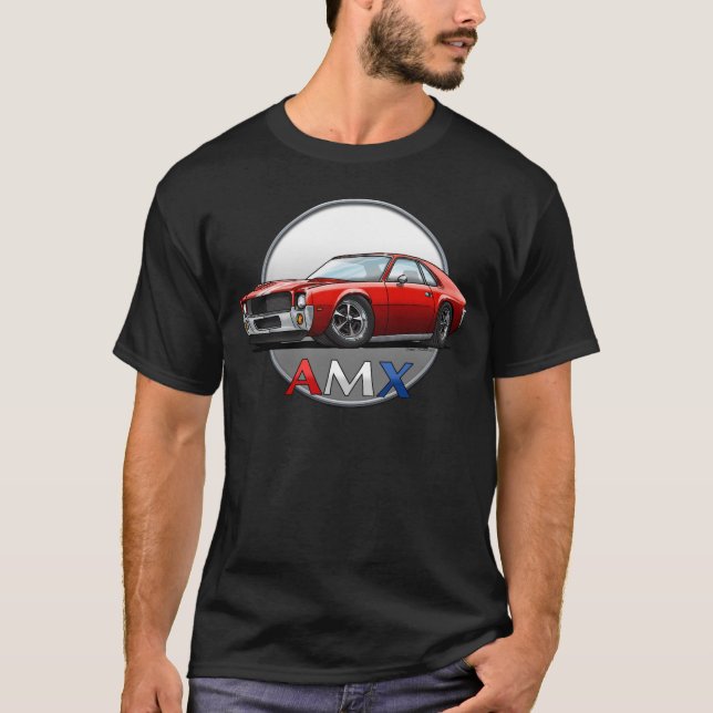 T-shirt AMC_AMX_red (Devant)