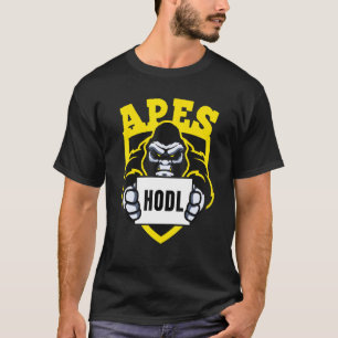 T-shirt Amc S'Accompagne D'Un Fort Hodl Stock Sur La Lune