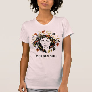 T-shirt Âme d'automne Femme botanique