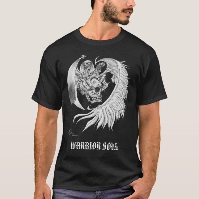 T-SHIRT ÂME DE GUERRIER (Devant)