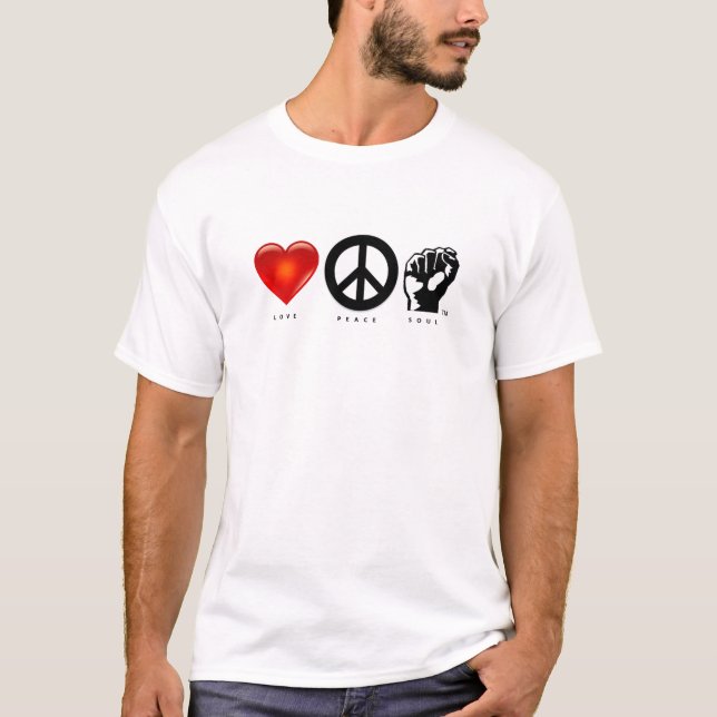 T-SHIRT ÂME DE PAIX D'AMOUR (Devant)