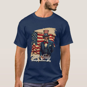T-shirt Âme fière du 4 juillet