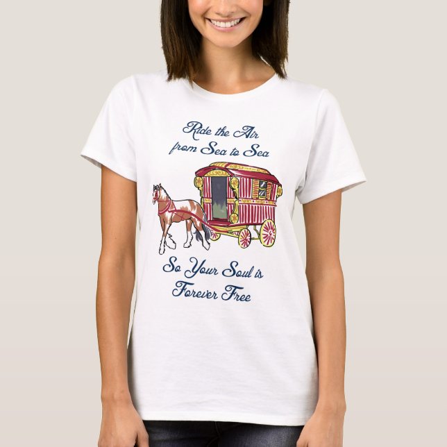 T-shirt Âme tzigane (Devant)