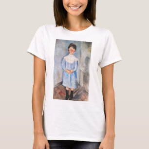 T-shirt Amedeo Modigliani - Petite fille en bleu