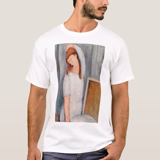 T-shirt Amedeo Modigliani - Portrait Jeanne Hebuterne #1 (Devant)