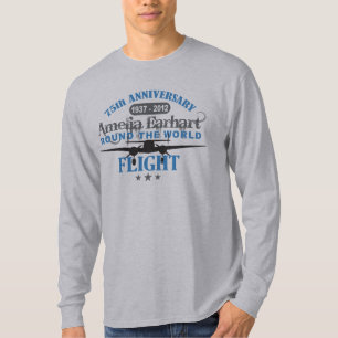 T-shirt Amelia Earhart 75 Anniversaire