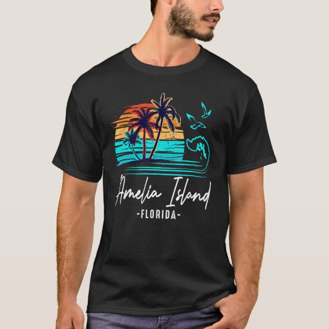 T-shirt Amelia Island 2023 Séjour en Floride Ensemble Fami (Devant)