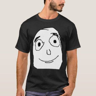T-shirt Améliorez que le visage prévu
