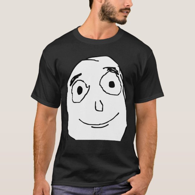 T-shirt Améliorez que le visage prévu (Devant)