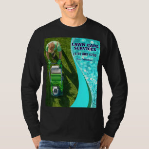 T-shirt Aménagement de la pelouse Métrage de l'herbe