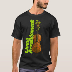 T-shirt Aménagement de vie Vignes Violoncelle Musique Clas