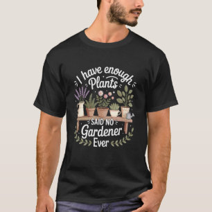 T-shirt Aménagement paysager Jardinier et amoureux des pla