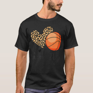 T-shirt America Basketball Jour Vibes Basketball Maman L