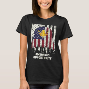T-shirt America Is Opportunity 4th of July Independence