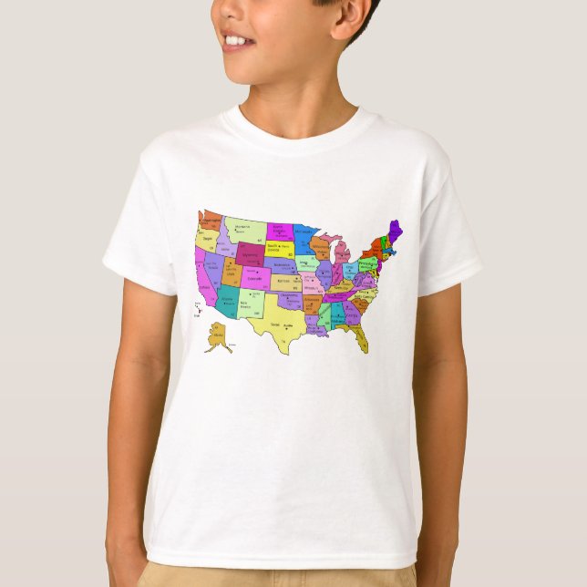 T-shirt américain (Devant)