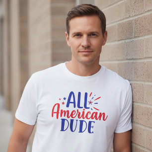 T-shirt américain 4 juillet