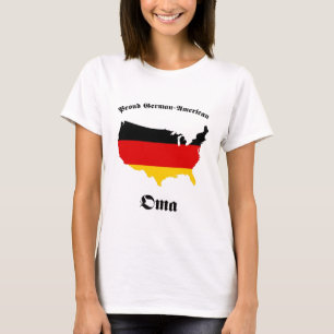 T-shirt Américain allemand Oma - mamie - grand-mère