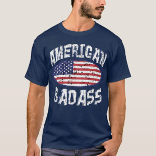 T-shirt Américain Badass