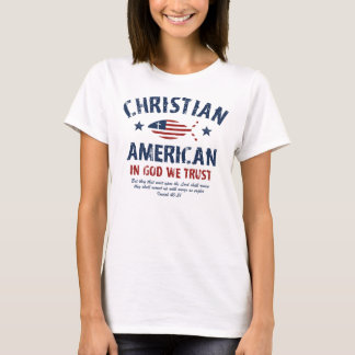 T-shirt Américain chrétien