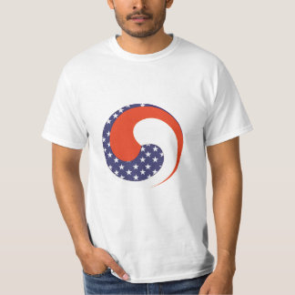 T-shirt Américain coréen Taeguk