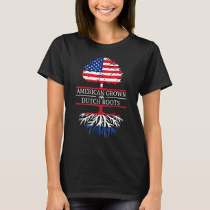 T-shirt Américain Cultivé Avec Des Racines Néerlandaises U