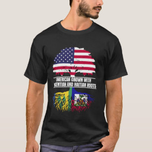 T-shirt Américain cultivé avec l'héritage du drapeau vince