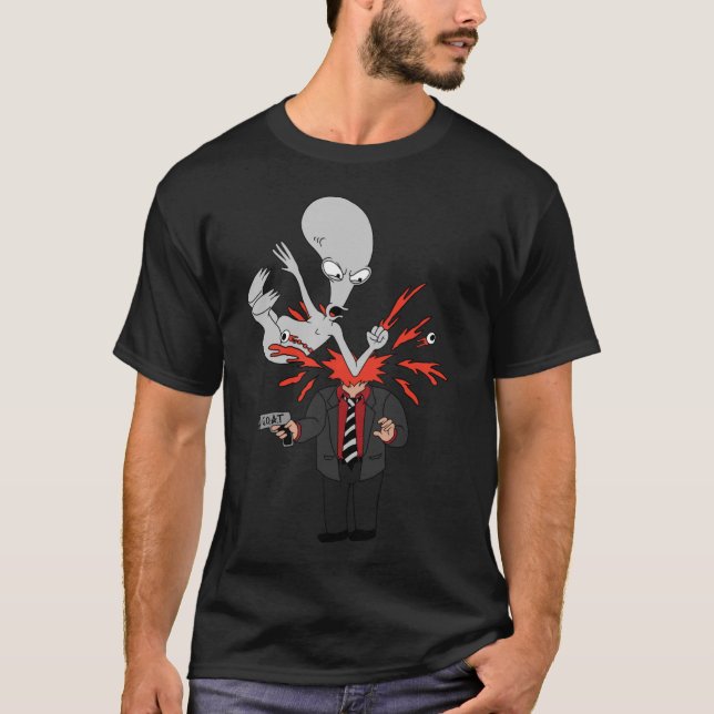 T-SHIRT AMÉRICAIN DAD ROGER SLAM65 (Devant)