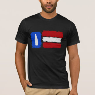 T-shirt américain de bière de métier