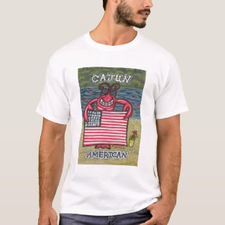 T-shirt Américain de Cajun !