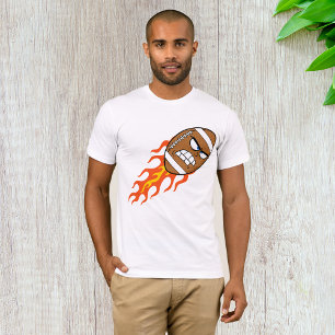 T-Shirt Américain De Football Sur Les Pompiers