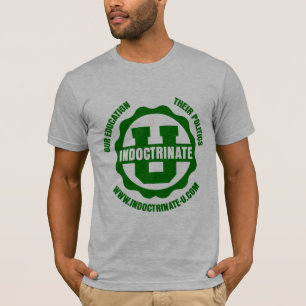 T-shirt américain de logo de rayonnement