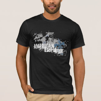 T-SHIRT AMÉRICAIN DE TEMPS DE NOIR D'HÉRITAGE
