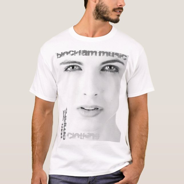 T-shirt américain d'habillement, blanc (Devant)