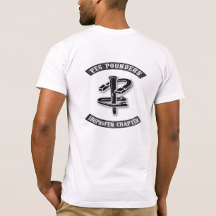 T-shirt américain d'habillement de tangage en fer