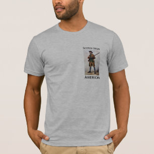 T-shirt Américain Écossais-Irlandais