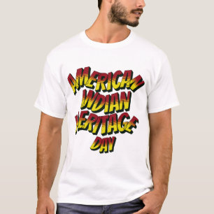 T-SHIRT AMÉRICAIN INDIAN   HERITAGEDAY
