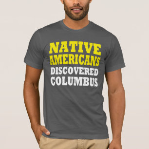 T-shirt Américain indigène