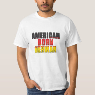 T-shirt Américain né Allemand
