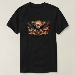 T-shirt Américain patriotique (8a)