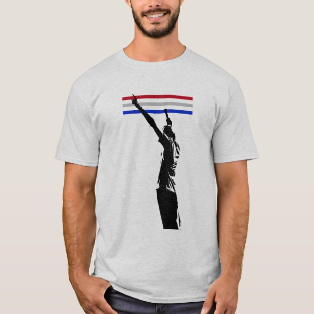 T-shirt Américain Rockstar (Devant)