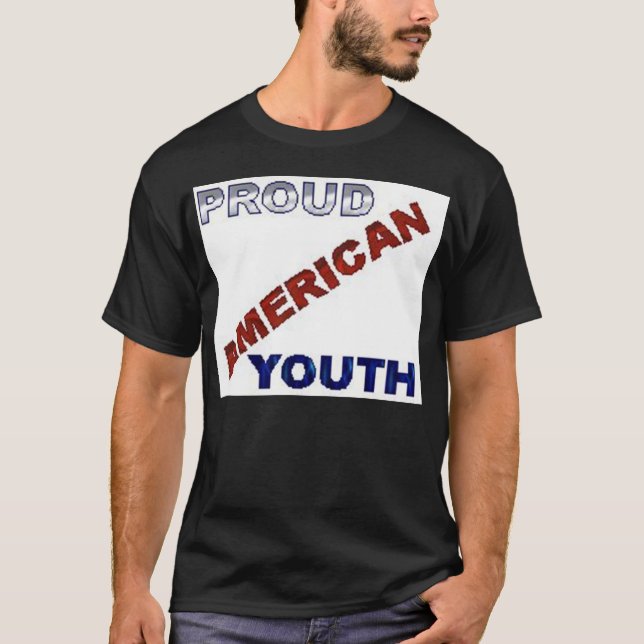 T-SHIRT AMÉRICAINS FIERS (Devant)