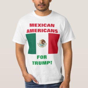T-SHIRT AMÉRICAINS MEXICAINS POUR TRUMP !
