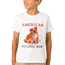 American Bulldog Mom Bulldog Lover Chien Maman