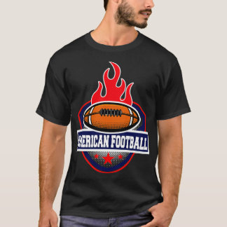 T-shirt American Burn Pour Le Jeu