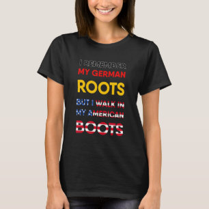 T-shirt American Cultivé Allemand Racines Heritage Pride D