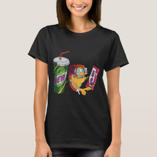 T-shirt American Dad - Klaus - Barres Nutra-Grain et Dew